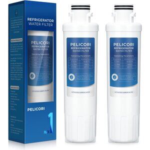 MIWF6200 Water Filter, Compatible with Midea MRS26D5AST, MF-2008-R2, Sharp SJWF2